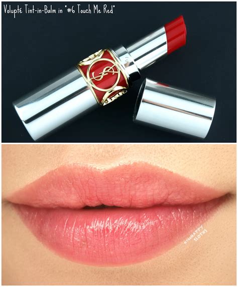 yves saint laurent volupté tint-in-oil 6 peach me love lipgloss|volupte lip stain reviews.